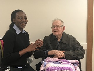 Sign Language Being Taught in Wesley Mission Queensland Aged Care Community