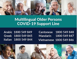 Older Australians Get Access to Pandemic Advice with New Multilingual Support Line