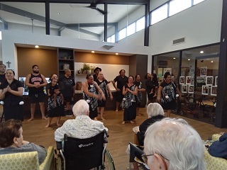 Nga Matawaka Maori Cultural Group Brings the Joy of New Zealand to Kewarra Aged Care for Waitangi Day Celebration