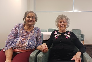 Age Knows No Bounds: Heartwarming Friendship Flourishes Between Two Residents at Mercy Place Mont Clare