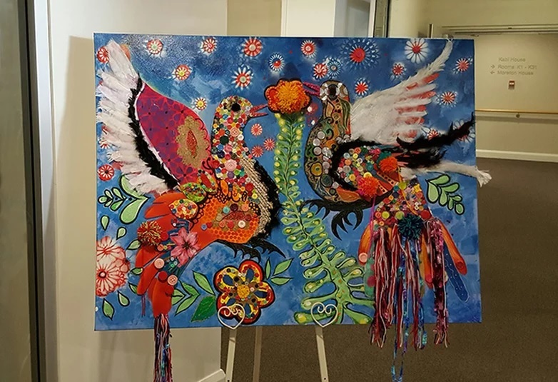 Residents and Students Team Up to Create Stunning Artwork