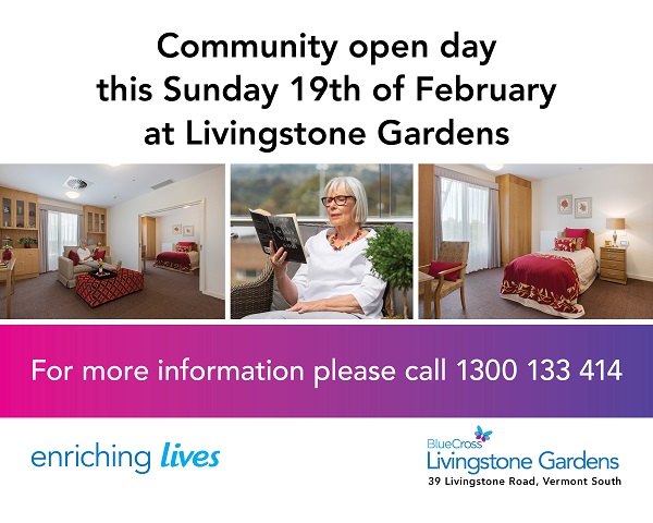 Community Open Day this Sunday 19th February at BlueCross Livingstone Gardens 