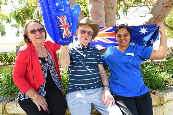 Residents and Staff Acknowledge Love and Loyalty for Australia at Mercy Place Mandurah