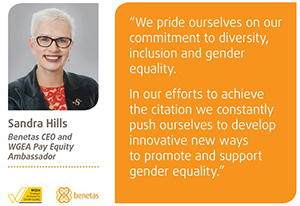 Benetas Recognised As Employer of Choice for Gender Equality for 12th Consecutive Year