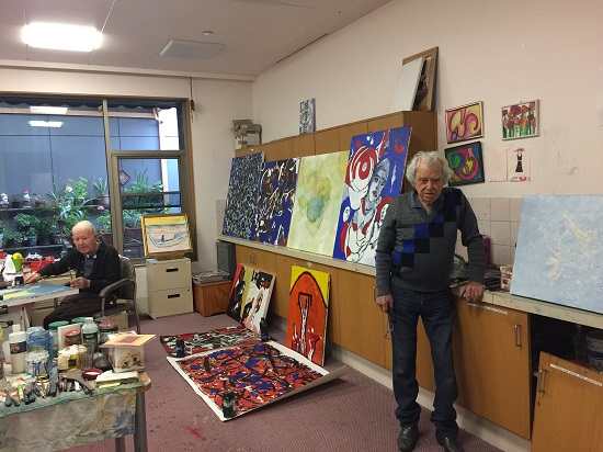 Friendship through brush and canvas at Mercy Place Abbotsford