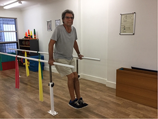 You're Never Too Old for Parallel Bars at Regis Tiwi Day Therapy Centre