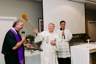 Residents Enjoy Special Visit from Archbishop of Sydney