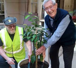 Green Thumb Don Lends a Hand at ACH Group Highercombe