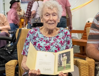Bethanie Beachside Resident  Celebrates 100th Birthday Milestone