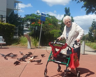 Animals Bring Regis Lutwyche Resident Francesca an Abundance of Joy