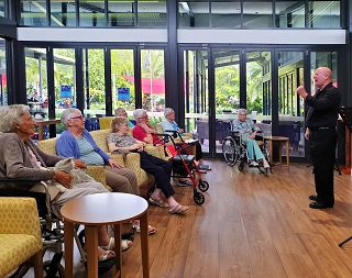 Bringing the Music to Kewarra: Classical Singer Paul Carey Entertains Residents with his Exquisite Performances