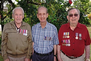 Former Servicemen Pay Their Respects on ANZAC Day