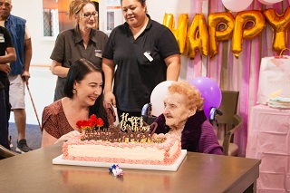 Celebrating a Century and Beyond: Arcare Slacks Creek Resident Pamela Turns 101!